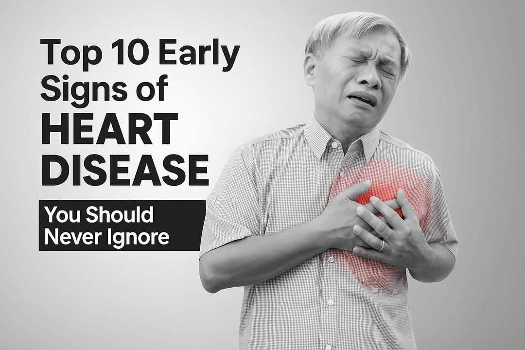 Top 10 Early Signs of Heart Disease You Should Never Ignore