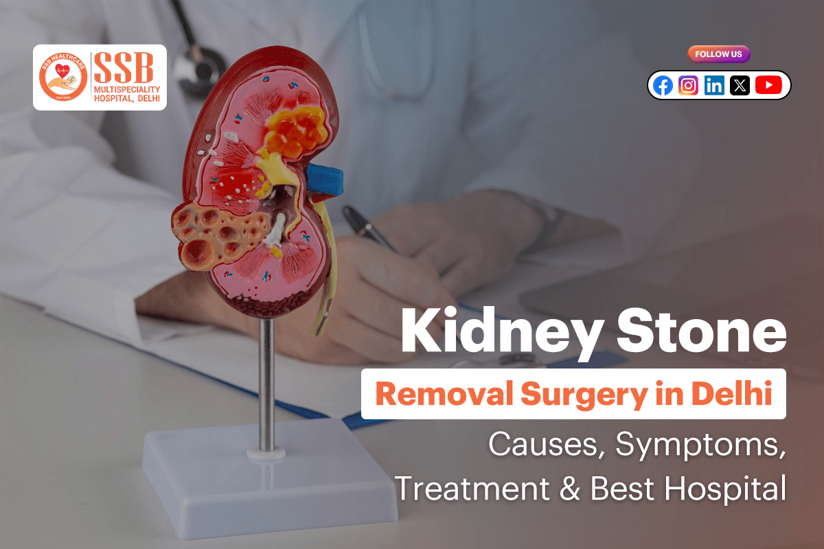 Kidney Stone Removal Surgery in Delhi: Causes, Symptoms, Treatment &amp; Best Hospital